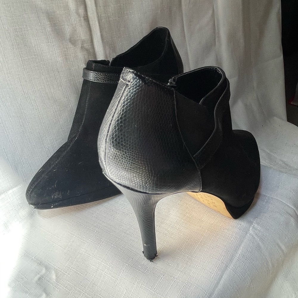Suede Booties